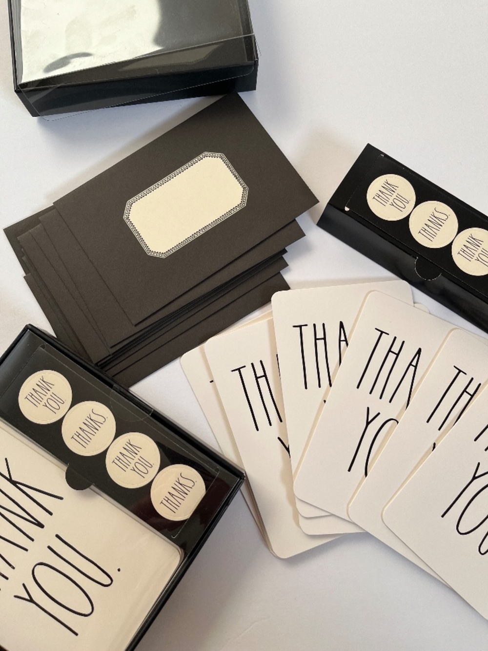 Rae Dunn Thank You card sets